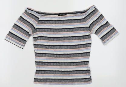 Womens UK Size 8 New Look Multicoloured Tunic T-Shirt