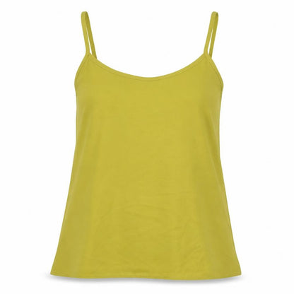 Womens UK Size 10 Matalan Green Basic Tank