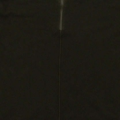 New Look Womens Green  Acrylic Pullover Sweatshirt Size 12  Zip