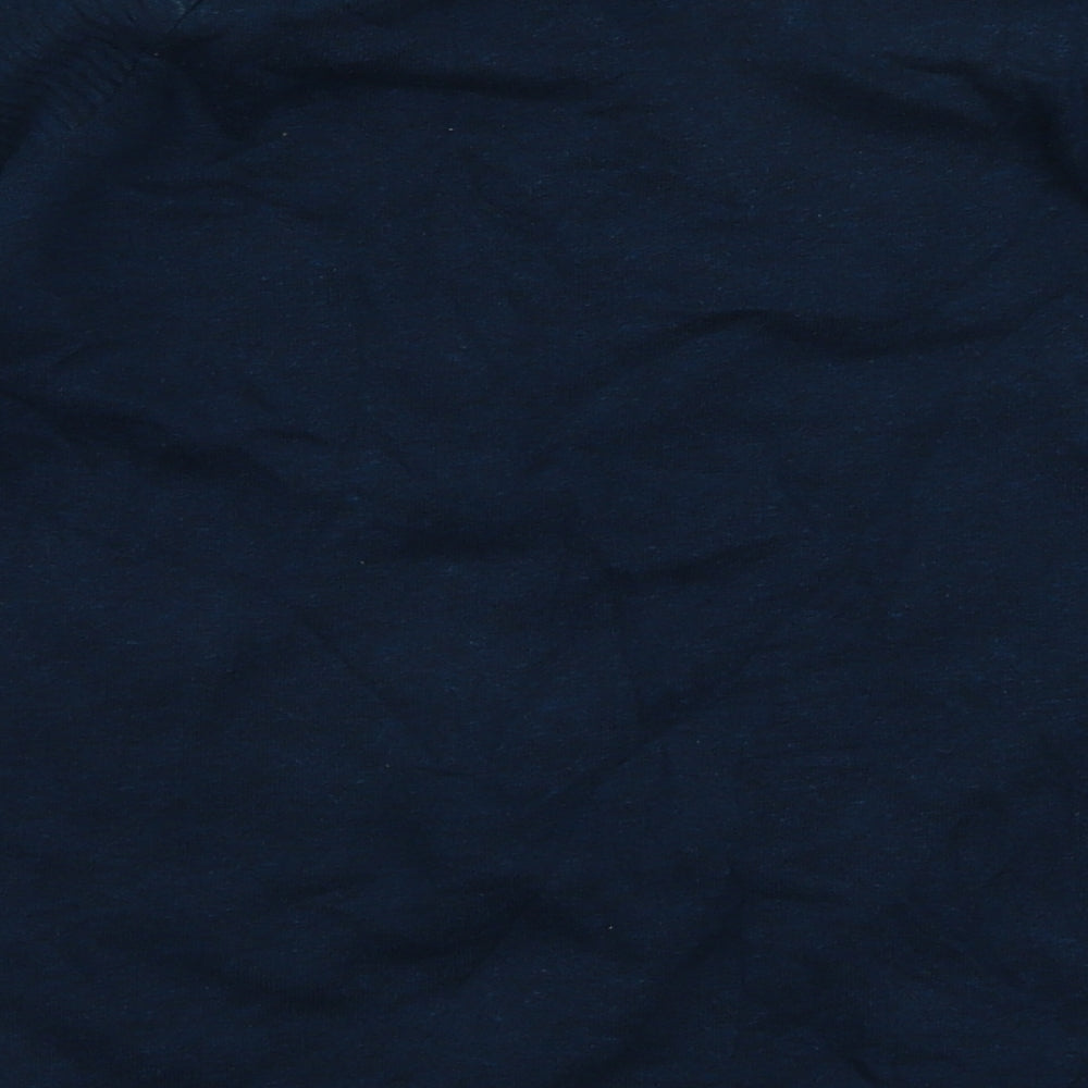 George Boys Blue  Cotton Pullover Sweatshirt Size 11-12 Years  Pullover