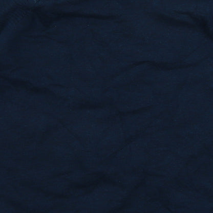 George Boys Blue  Cotton Pullover Sweatshirt Size 11-12 Years  Pullover