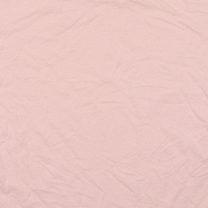 Jetty Womens Pink  Polyester Basic T-Shirt Size S Crew Neck