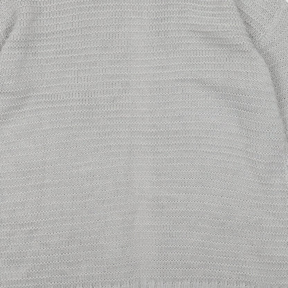 Womens UK Size S H&M Grey Cardigan Jumper