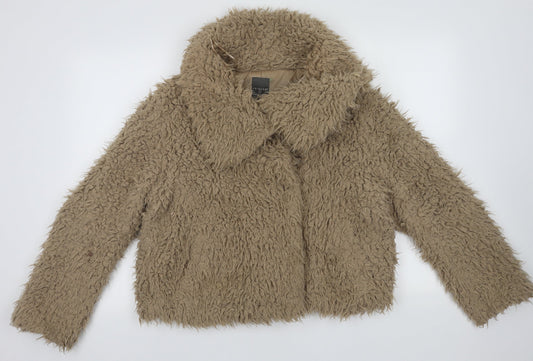 Primark Womens Brown   Jacket  Size L  Buckle