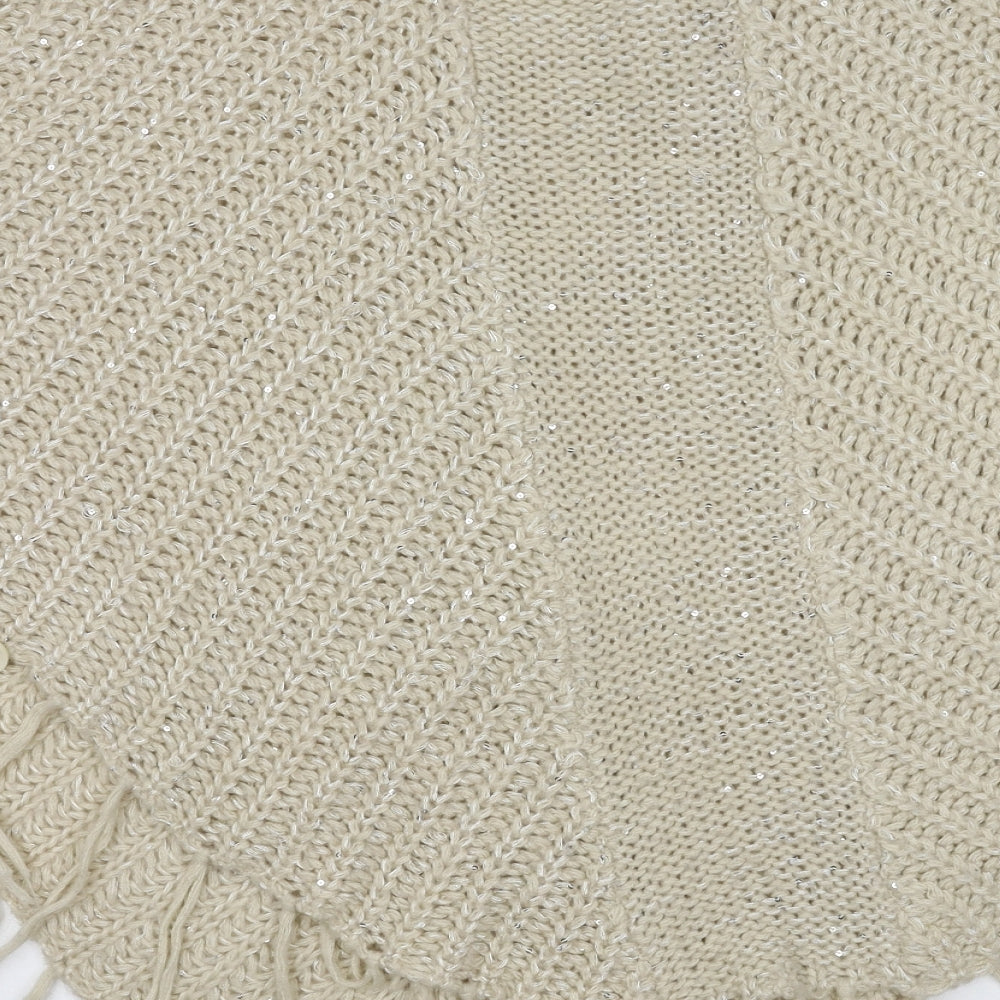 Womens UK Size One Size Katsumi White Cardigan Jumper
