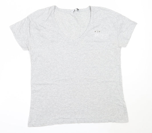 Womens UK Size 14 NEXT Grey Basic T-Shirt