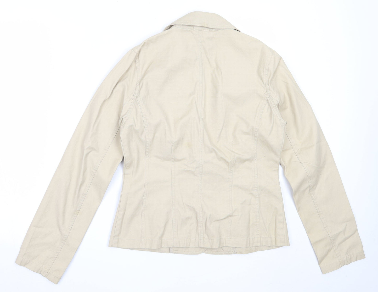 Editions Womens Beige   Jacket  Size 12