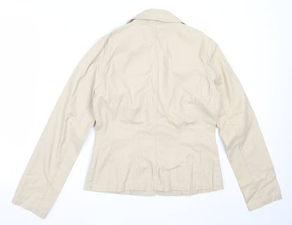 Editions Womens Beige   Jacket  Size 12