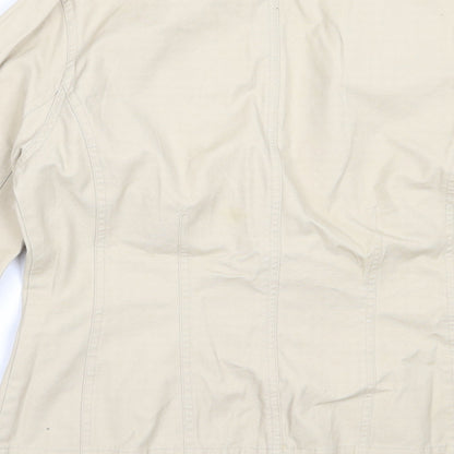 Editions Womens Beige   Jacket  Size 12