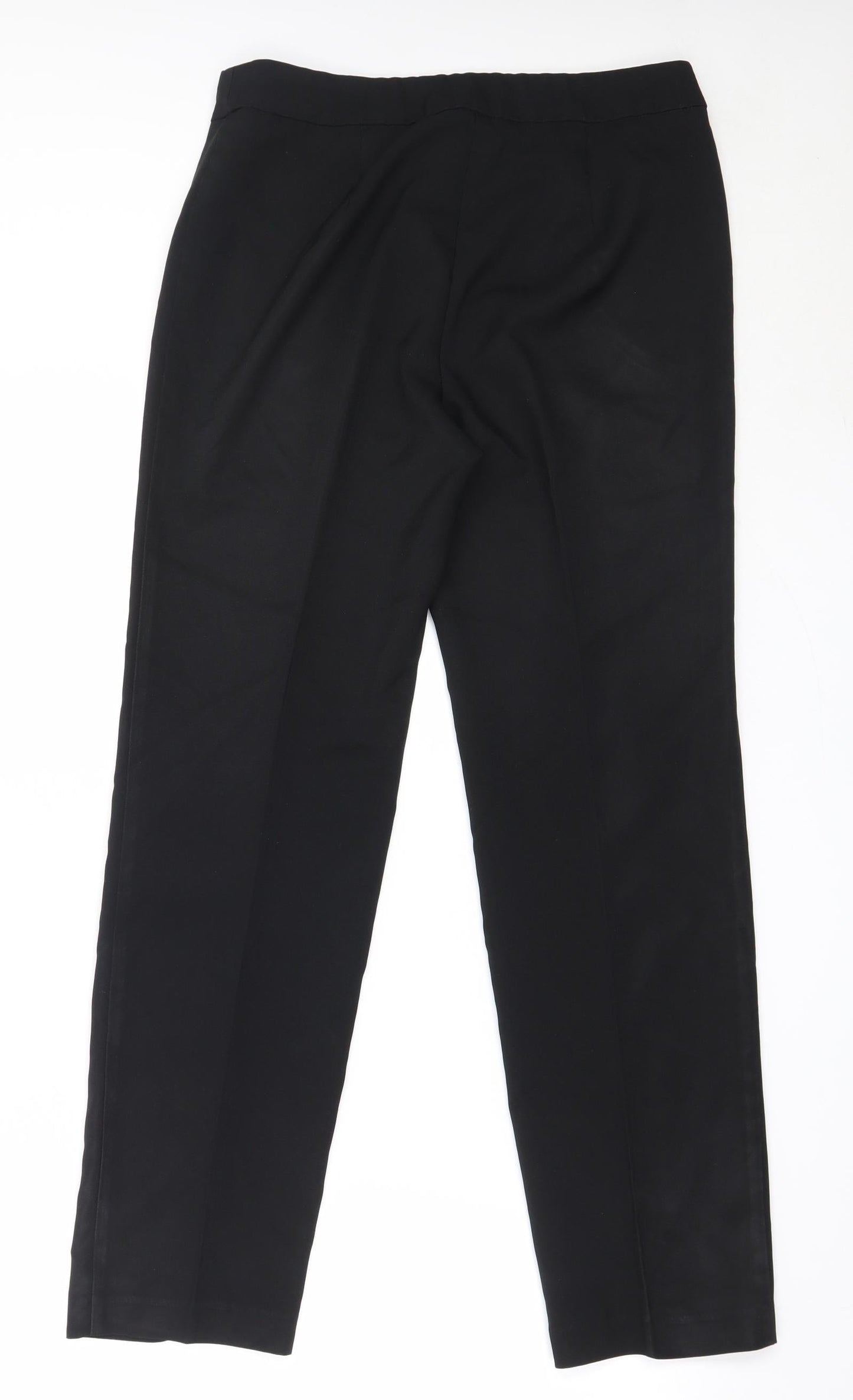 Womens UK Size 10 Papaya Regular Fit  Black Trousers