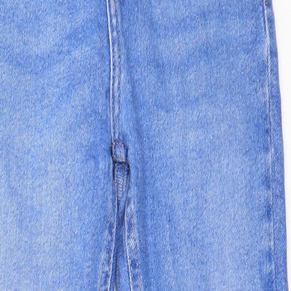New Look Womens Blue  Cotton Skinny Jeans Size 6 L23 in Regular