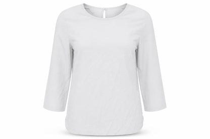 Womens UK Size 4 Atmosphere Grey Basic Blouse