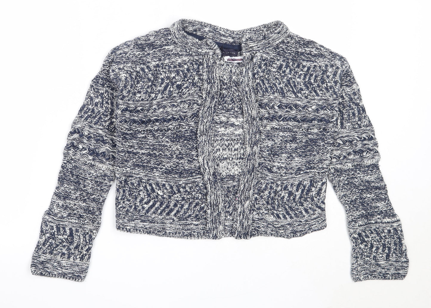 Womens UK Size S Marks and Spencer Blue Cardigan Jumper