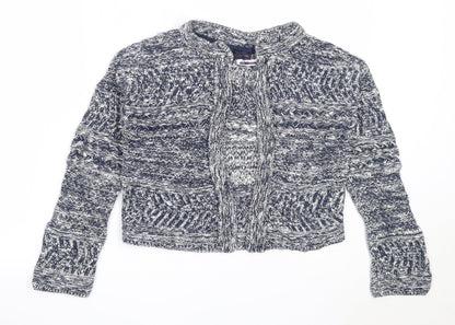 Womens UK Size S Marks and Spencer Blue Cardigan Jumper