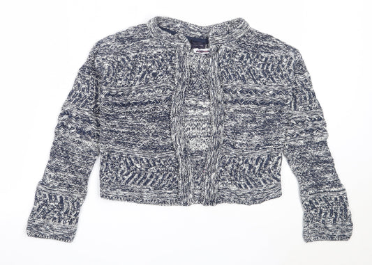Womens UK Size S Marks and Spencer Blue Cardigan Jumper