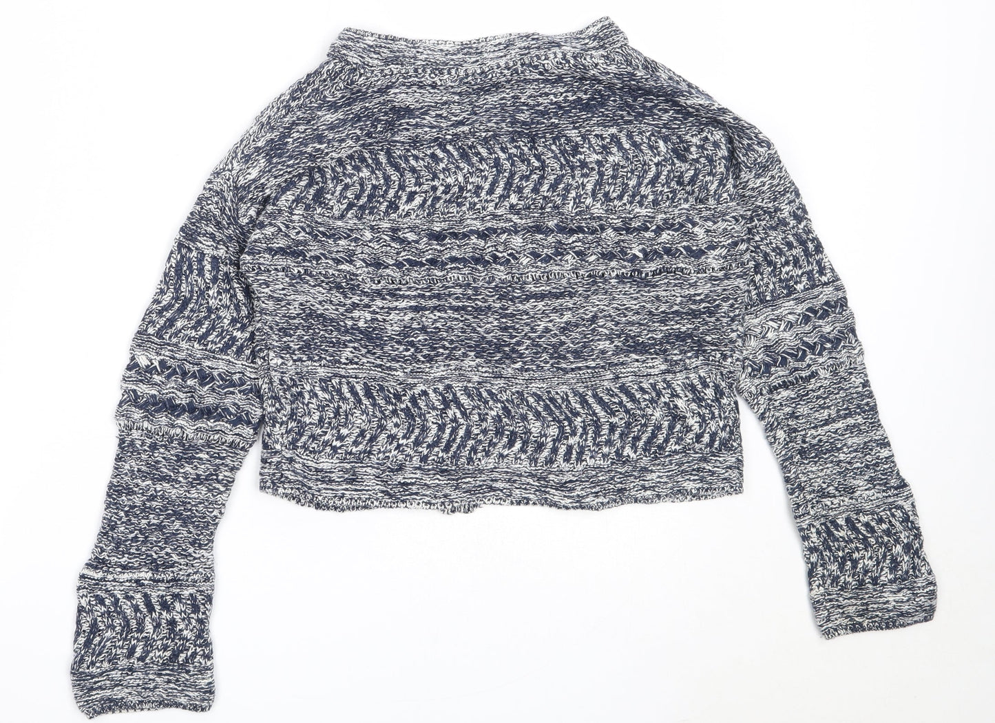 Womens UK Size S Marks and Spencer Blue Cardigan Jumper