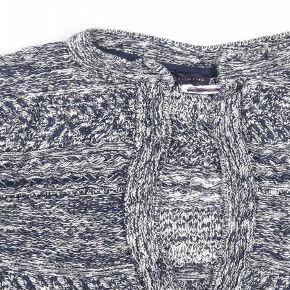 Womens UK Size S Marks and Spencer Blue Cardigan Jumper