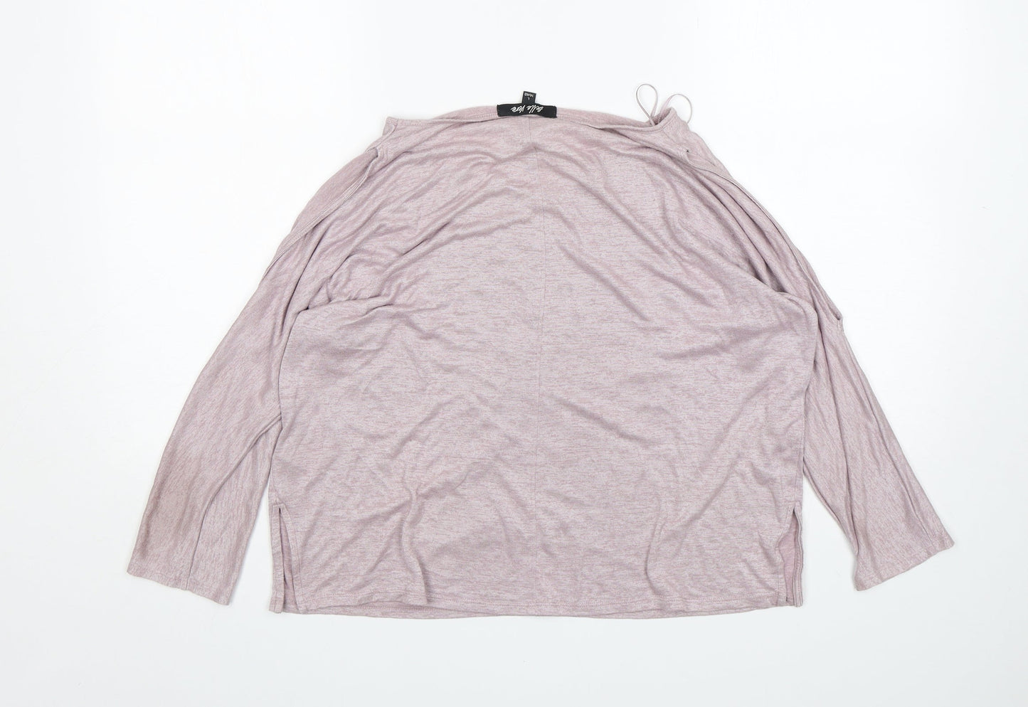 Womens UK Size L Belle Vere Pink Basic T-Shirt