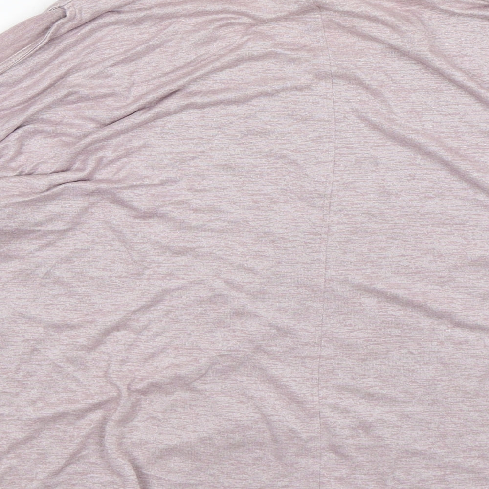 Womens UK Size L Belle Vere Pink Basic T-Shirt