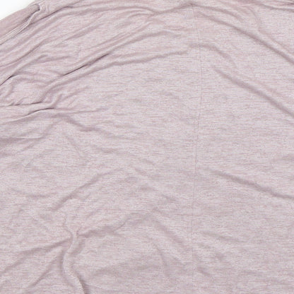Womens UK Size L Belle Vere Pink Basic T-Shirt