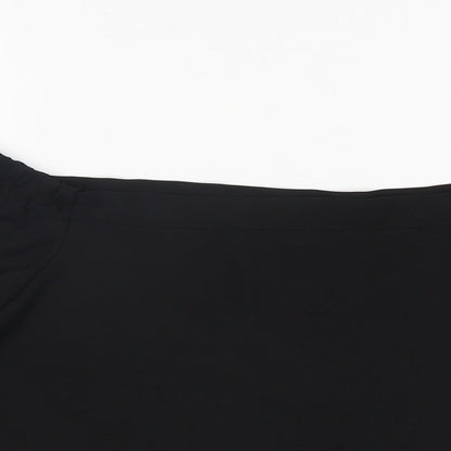 Womens UK Size 12 New Look Black Basic Blouse