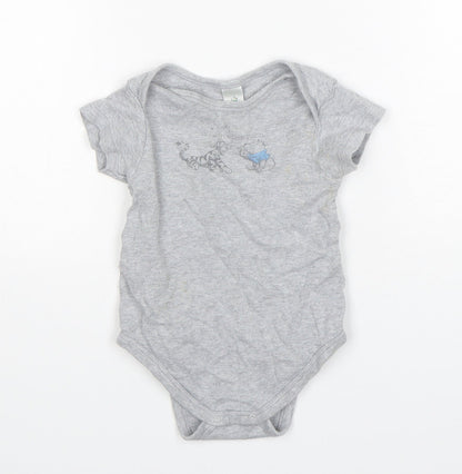 Disney Baby Grey  Cotton Leotard One-Piece Size 18 Months   - winnie the pooh