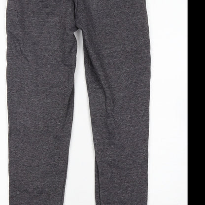 Primark Womens Grey  Cotton Sweatpants Trousers Size 2XS L28 in Regular