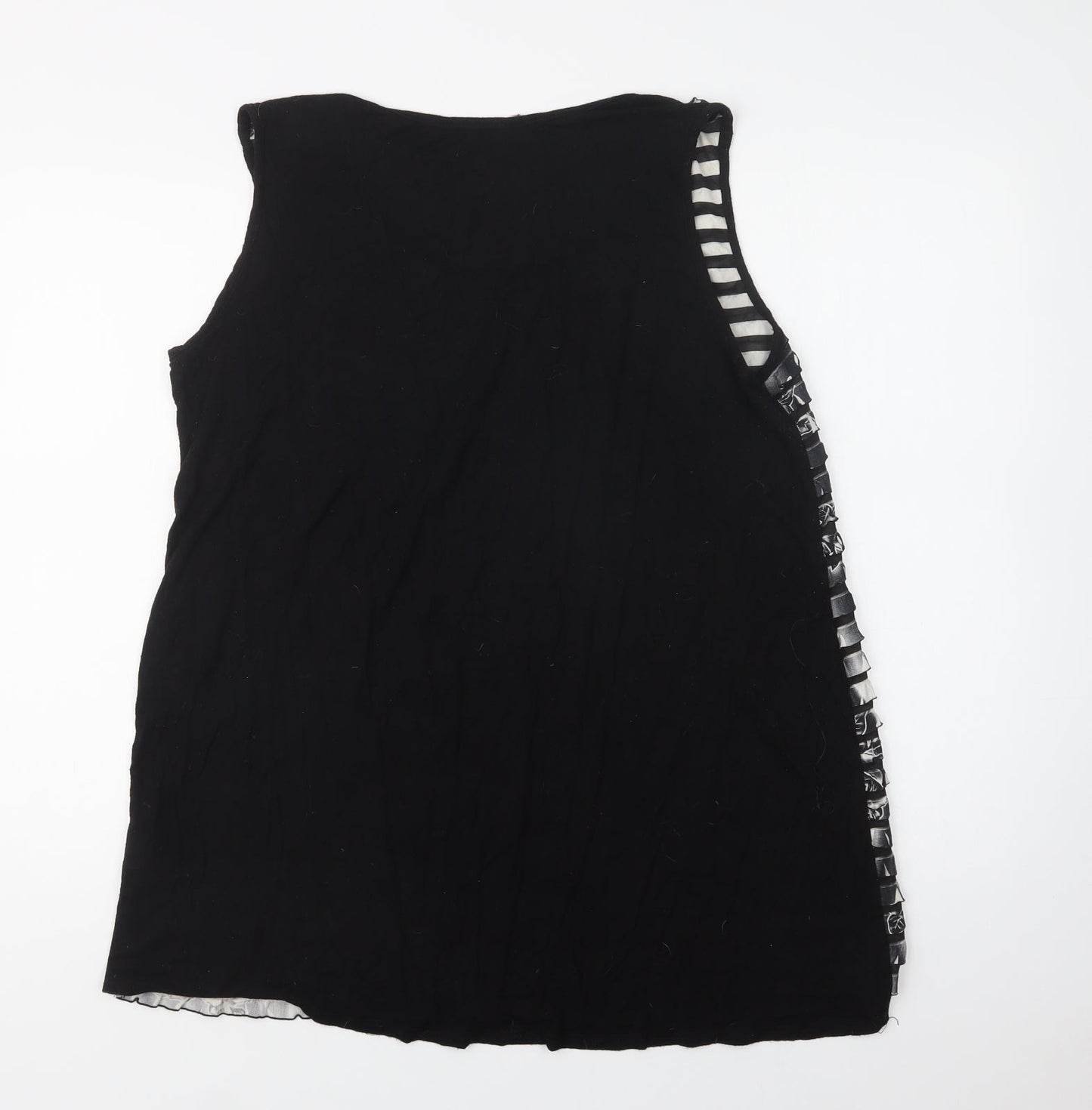 Womens UK Size XL Inspire Black Basic Tank