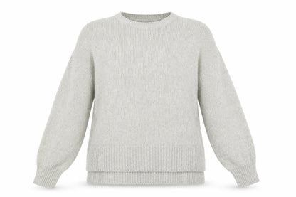 Womens UK Size L New Look Grey Pullover Jumper
