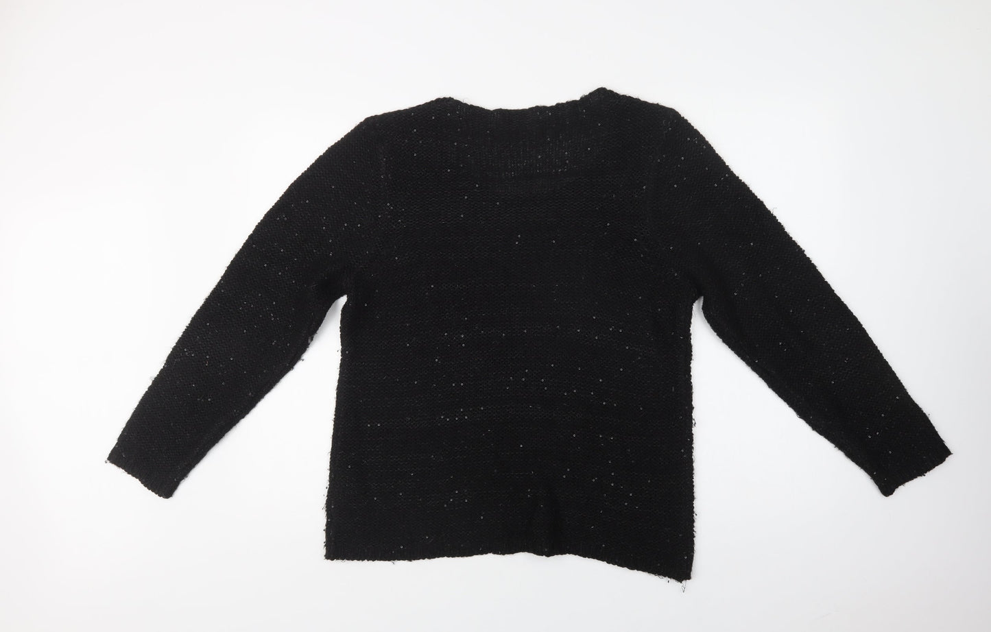 Womens UK Size 16 Amara Reya Black Pullover Jumper