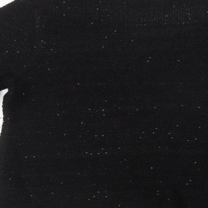 Womens UK Size 16 Amara Reya Black Pullover Jumper