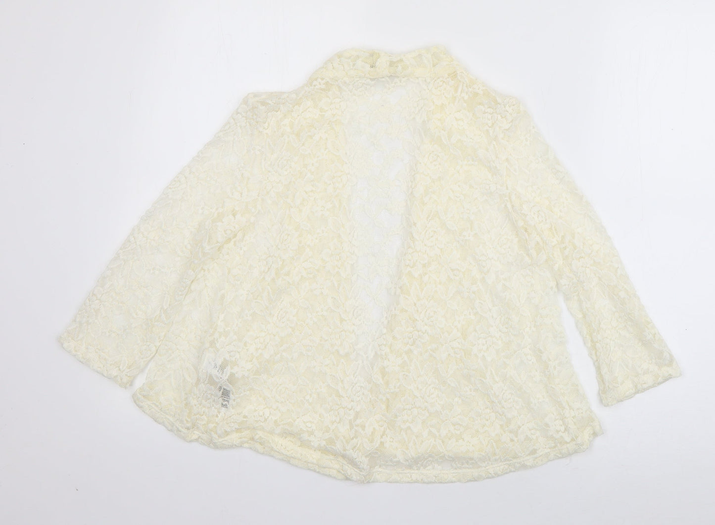 Womens UK Size 8 New Look Ivory Cardigan Jumper