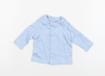 TU Boys Blue   Jacket  Size Newborn   Hook & Loop