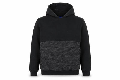 Front view of Marks & Spencer boys’ grey cotton pullover hoodie, size 11-12, years pullover
