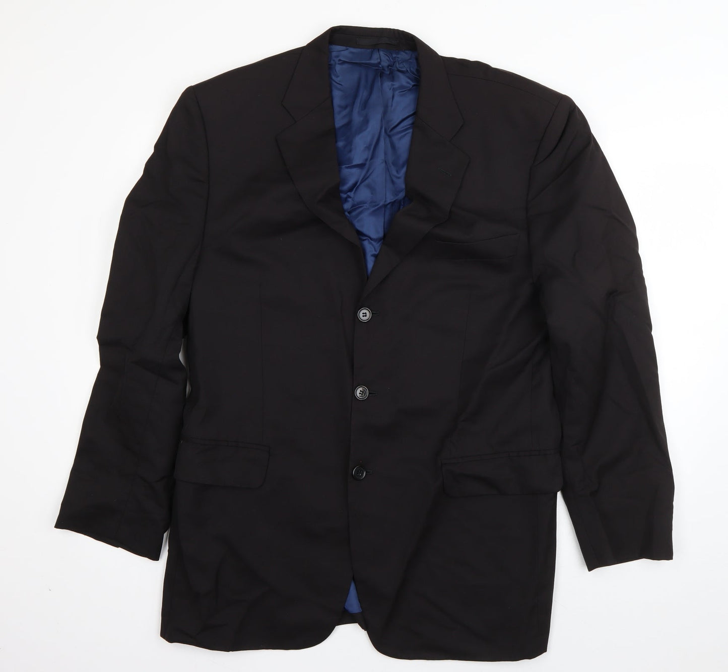 Mens UK Size L Torre Regular Black Suit Jacket