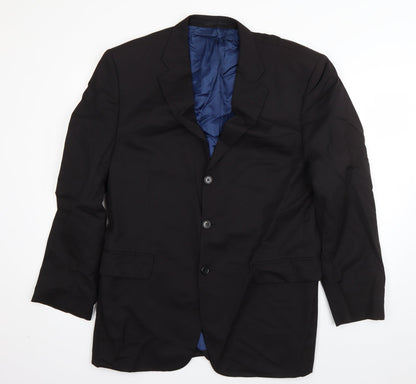 Mens UK Size L Torre Regular Black Suit Jacket