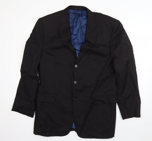 Mens UK Size L Torre Regular Black Suit Jacket