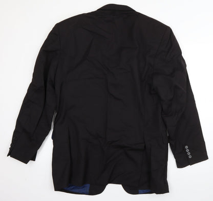 Mens UK Size L Torre Regular Black Suit Jacket
