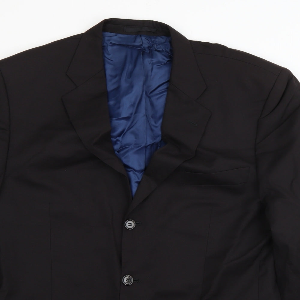 Mens UK Size L Torre Regular Black Suit Jacket