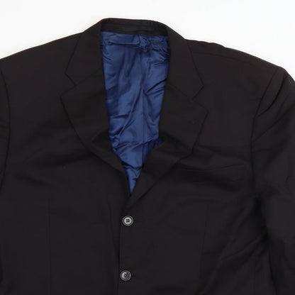 Mens UK Size L Torre Regular Black Suit Jacket