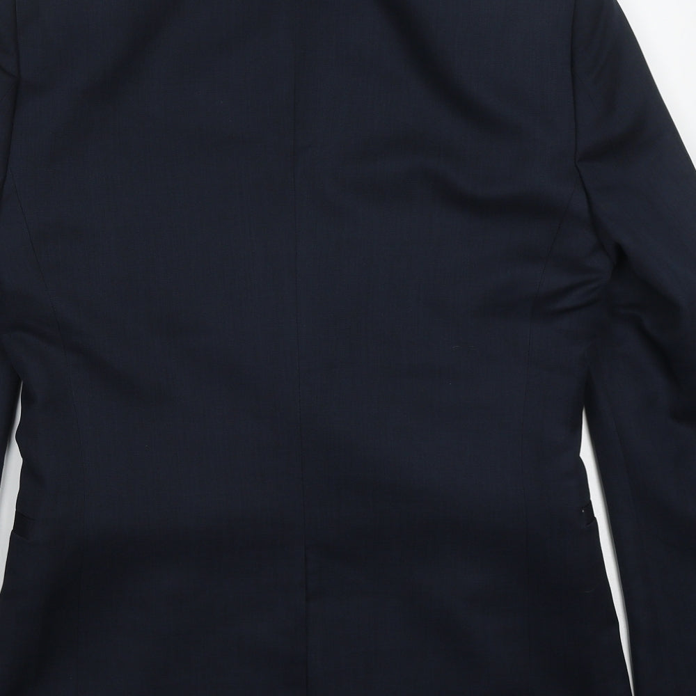 Mens UK Size 36 H&M Regular Blue Suit Jacket