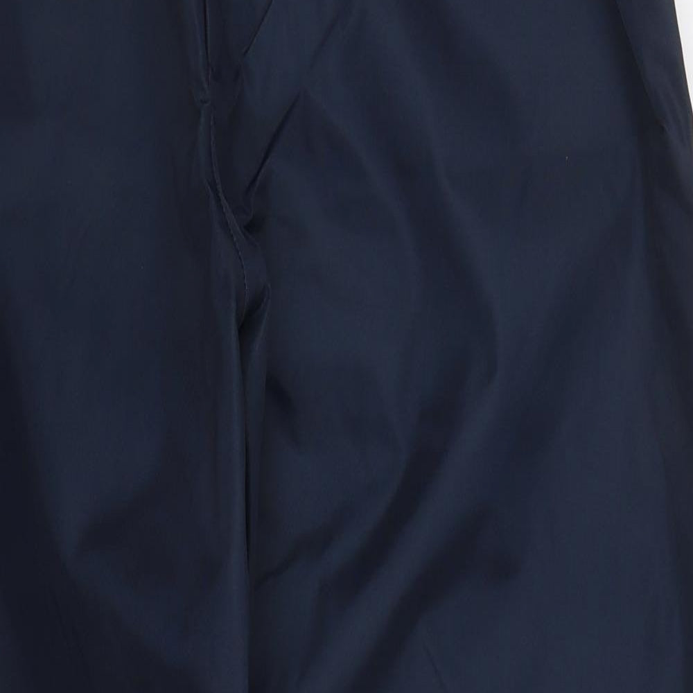 BT Mens Blue  Nylon Trousers  Size 30 L29 in Regular Button