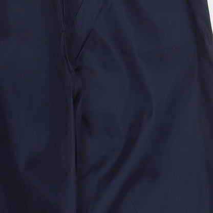 BT Mens Blue  Nylon Trousers  Size 30 L29 in Regular Button