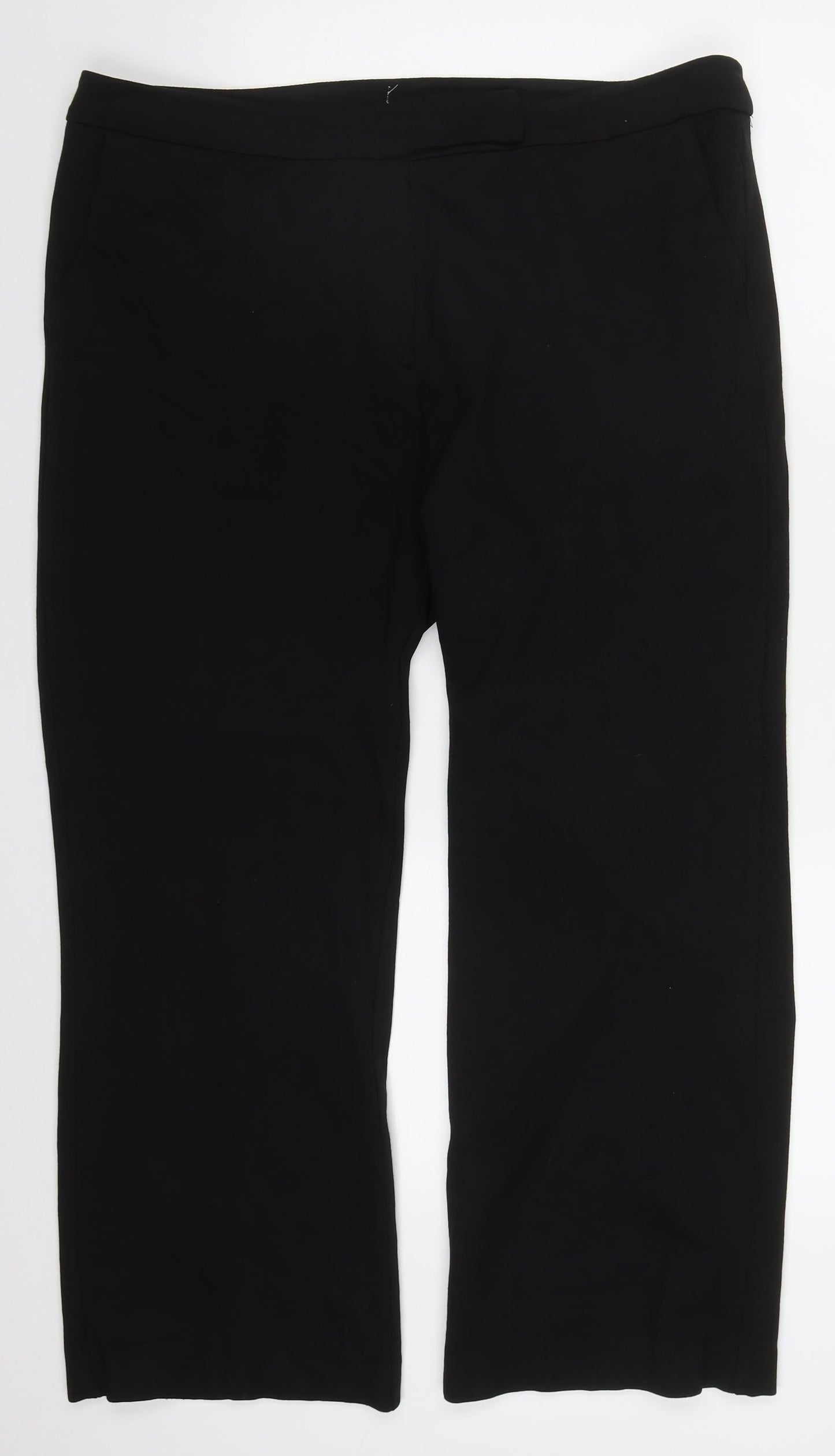 Womens UK Size 38 in Phase Eight Regular Fit  Black Trousers