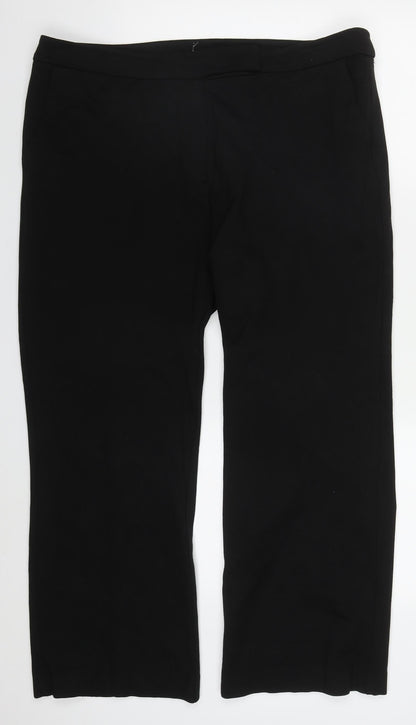 Womens UK Size 38 in Phase Eight Regular Fit  Black Trousers