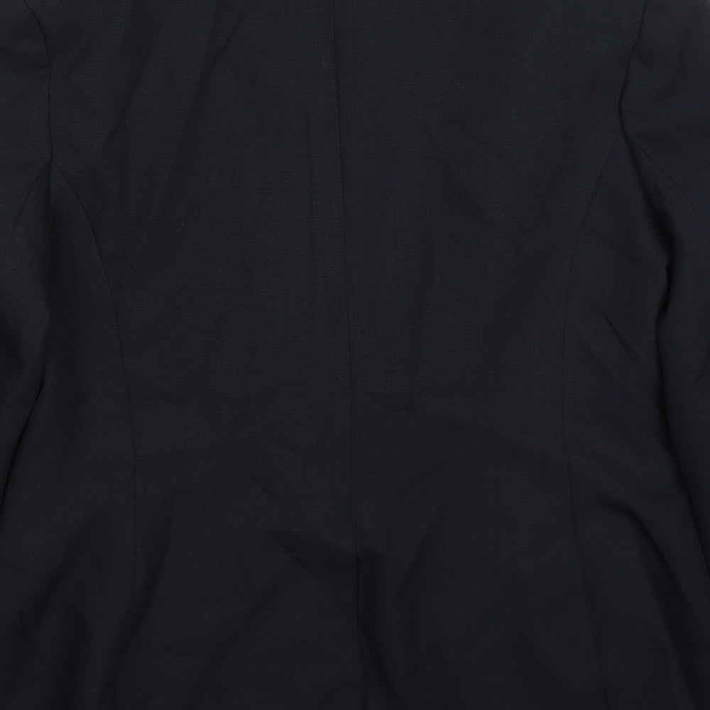 Atmosphere Womens Blue  Polyester Jacket Suit Jacket Size 14