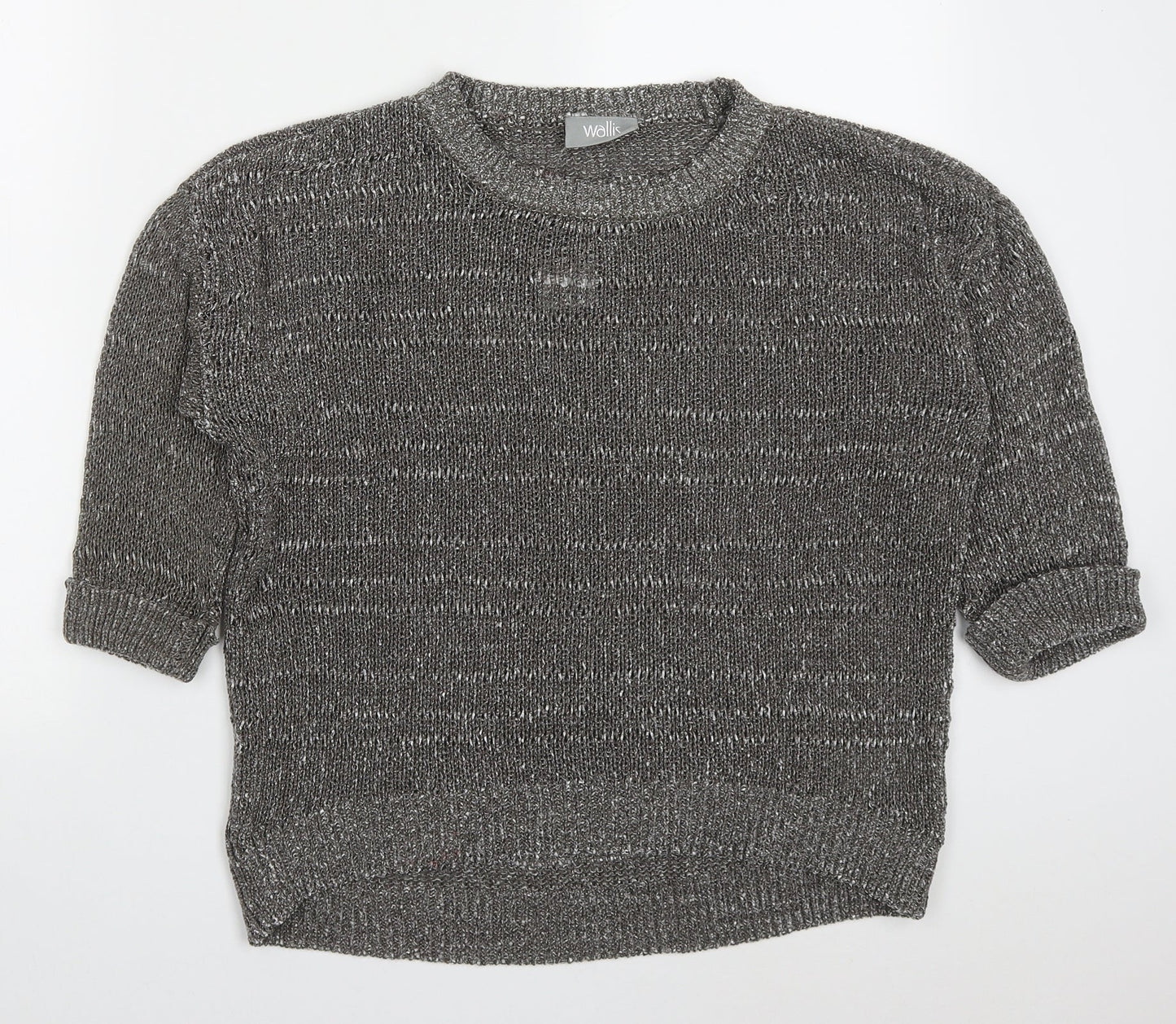 Womens UK Size L Wallis Grey Pullover Jumper