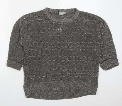 Womens UK Size L Wallis Grey Pullover Jumper