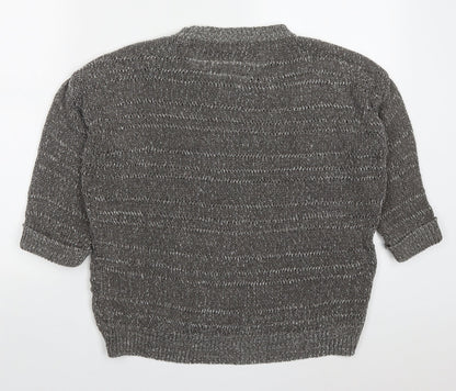 Womens UK Size L Wallis Grey Pullover Jumper