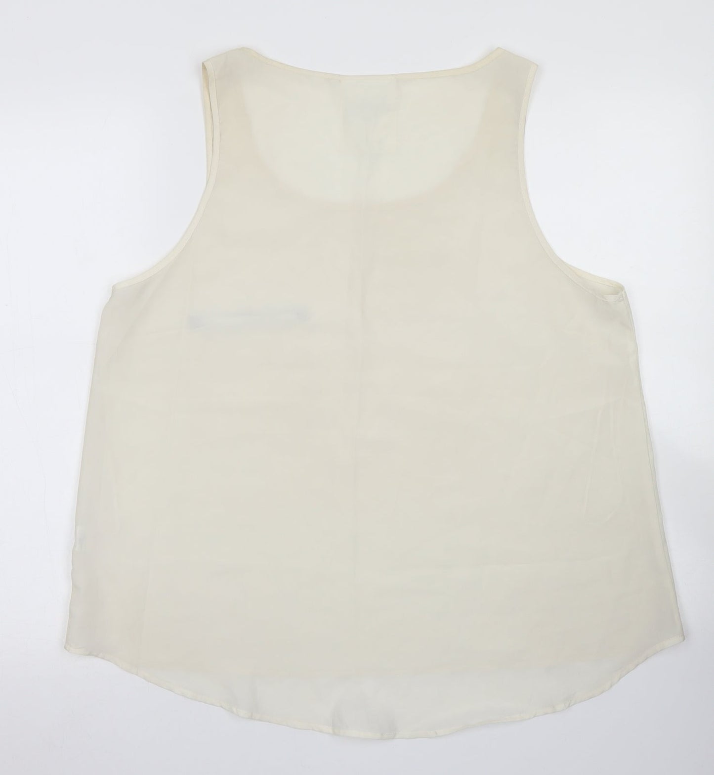 Womens UK Size 18 Atmosphere Ivory Basic Blouse